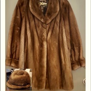 Mink fur coats